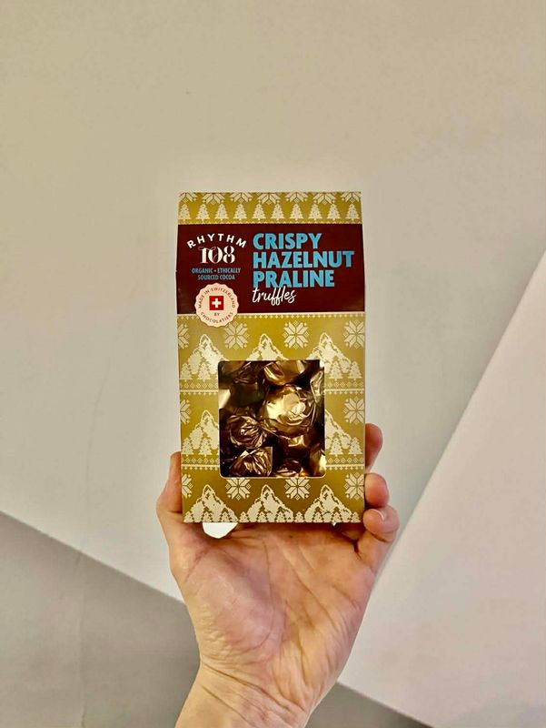 Rhythm 108 Crispy Hazelnut Praline Truffles