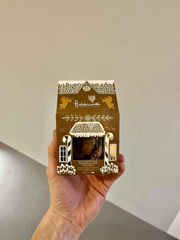 Holdsworth Milk Chocolate Christmas Tree Caramels