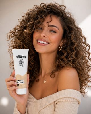 Pretty curly girl