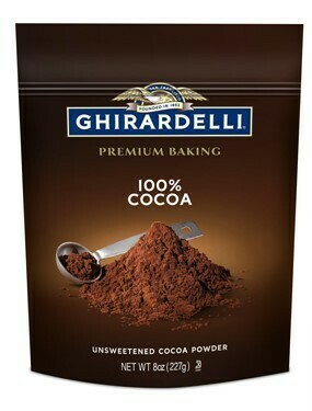 Cocoa Natural sin endulzar Ghirardelli 8 oz / 2 lbs