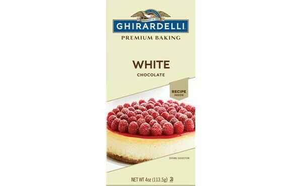 Chococolate Blanco para cocinar Ghirardelli 4 oz/ 6 unidades