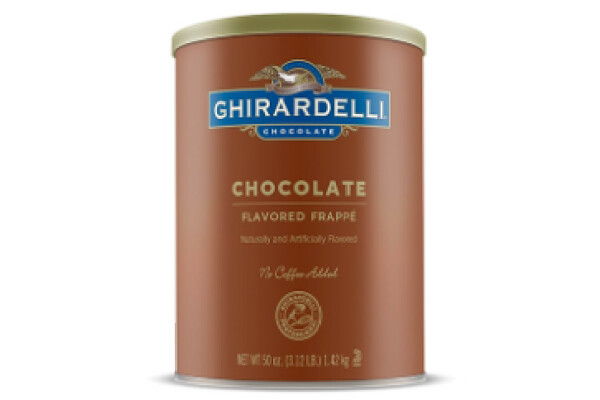 Base Frappe de Chocolate Ghirardelli 3.12 lbs /50 oz /1.48 lts