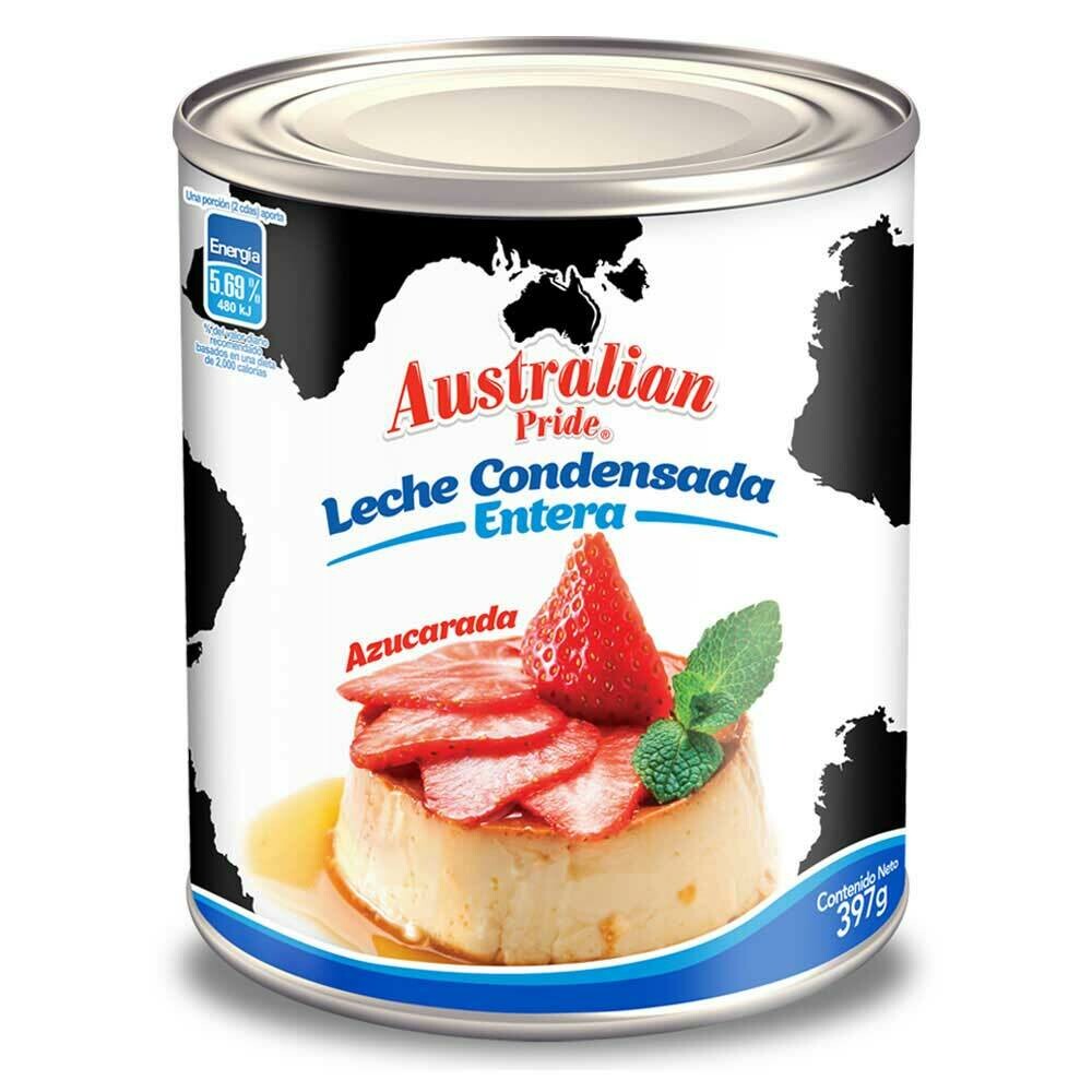 Leche condensada Australian 397 gramos / Caja 48