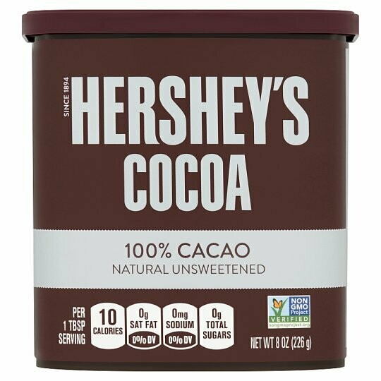 Cocoa Hersheys sin endulzar 8 oz / 2 lbs
