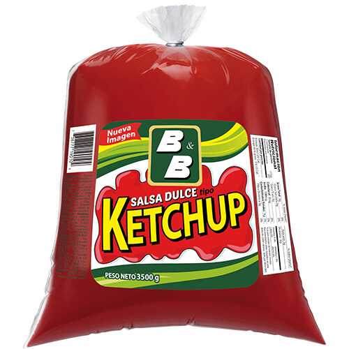 Ketchup 1 galón 3500 grm/ Caja 4 unidades