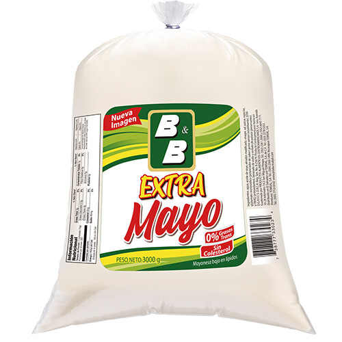 Extra Mayo B&B 1 galón 3000 grm/ Caja 4 unidades