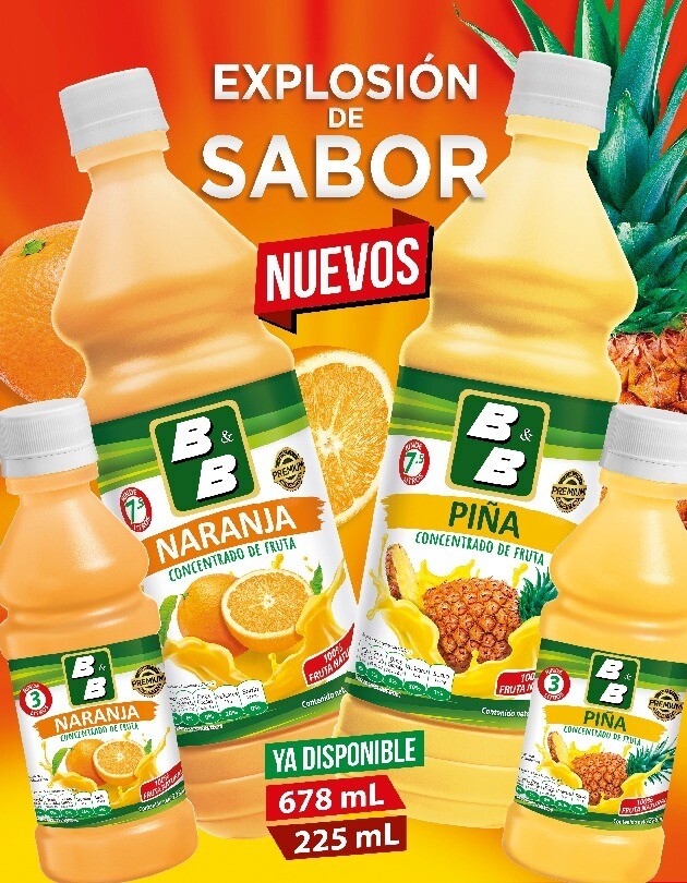 Concentrado Natural de Naranja 678 ml / 12