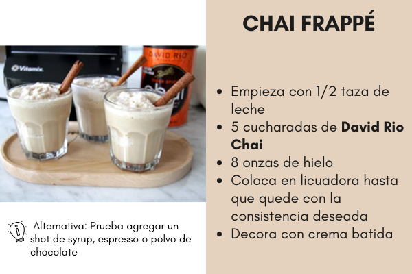 Chai Frappé