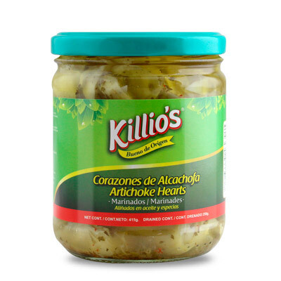 Alcachofa marinada Killios 12/460 grm