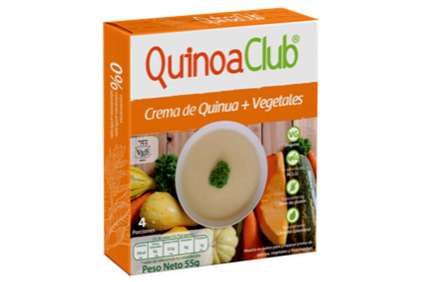 Crema de Quinoa Quinoaclub 50 gr / 24 unidades