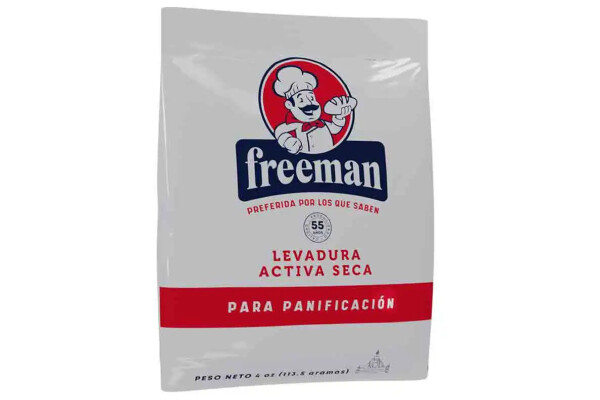 Levadura seca Freeman 1 libra / Fardo 6 libras