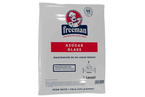 Azucar Glass Freeman 25 lbs