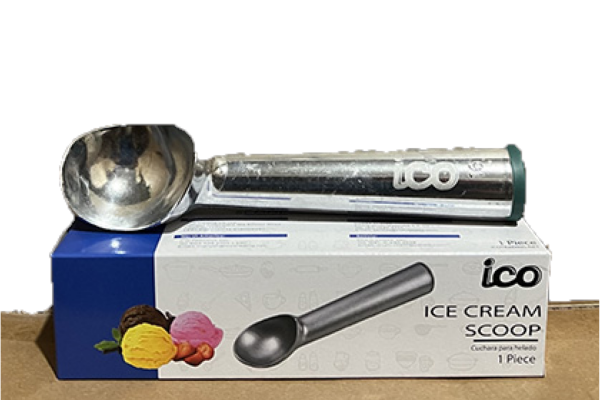 Scoop para helado con mango conductor de calor 2 oz / 3 unidades
