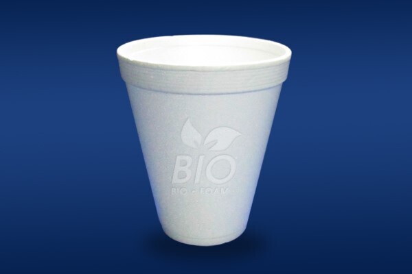 Vaso de foam biodegradable 8 oz / 1000 unidades
