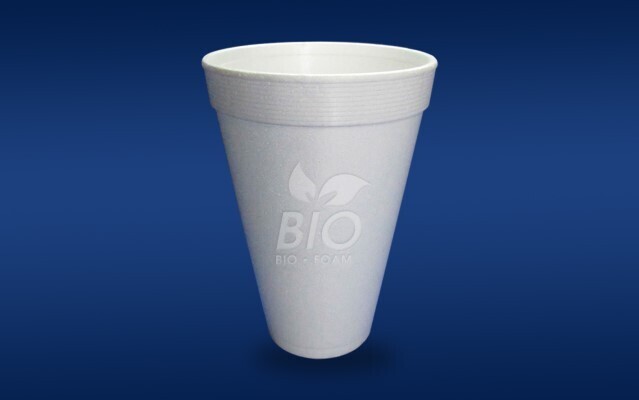 Vaso de foam biodegradable 10 oz / 1000 unidades
