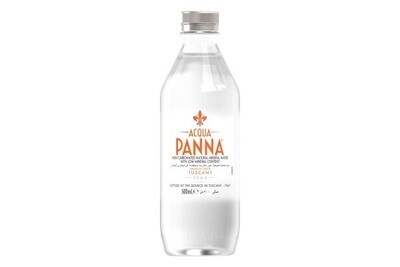 Aqua Panna PET / Agua Pura Natural sin gas 500 ml / 24 unidades