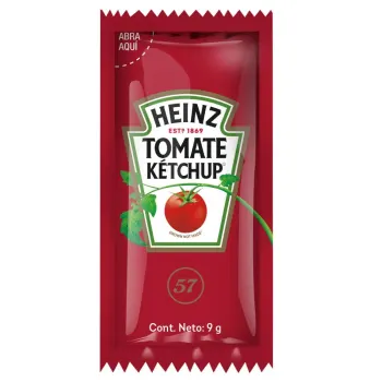 Ketchup Heinz porcionada 9grm  / 1000 unidades