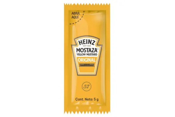 Mostaza Heinz 5grm / 200 unidades