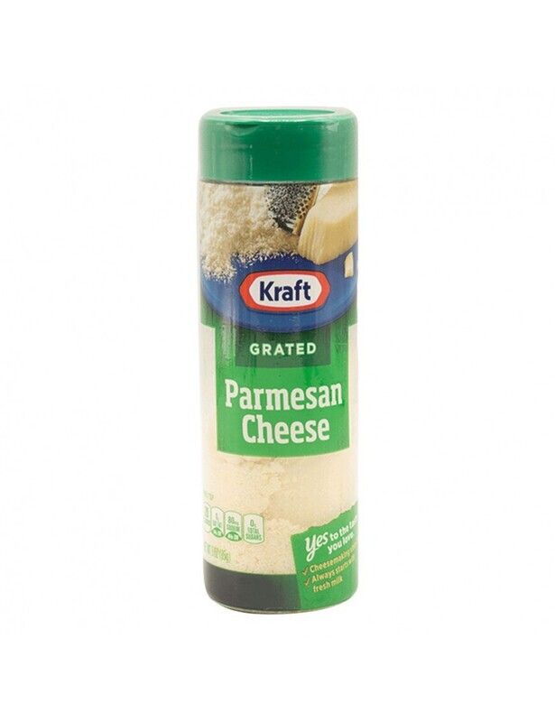 Polvo parmesano Kraft 3 onzas  / 12 unidades