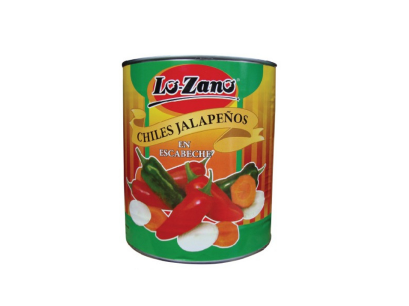 Chile jalapeño con escabeche 6.5 lbs lozano / 2 unidades