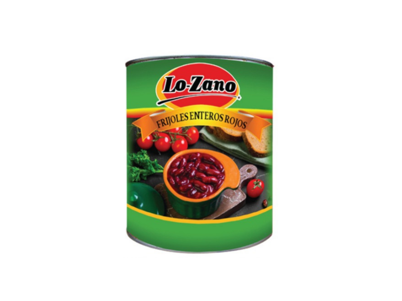 Frijoles rojos enteros 5.5 onzas lozano / 24 unidades