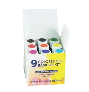 Kit colorantes Enco 9 colores