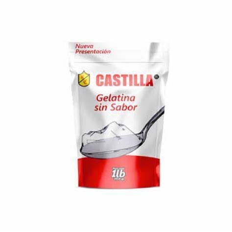 Gelatina sin sabor 1L Castilla / Fardo 12 unidades