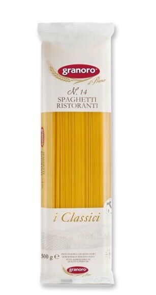 Pasta spaghetti ristoranti 500g Granoro / Caja 24 unidades