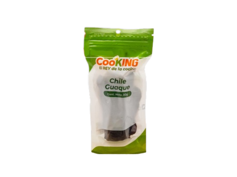 Chile Guaque con semilla 454 grm Cooking / Fardo 5 unidades
