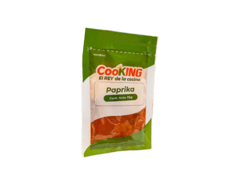 Paprika 454 grm Cooking / Fardo 5 unidades
