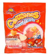 Gomitas de corazones Guandy 100g / 20 unidades