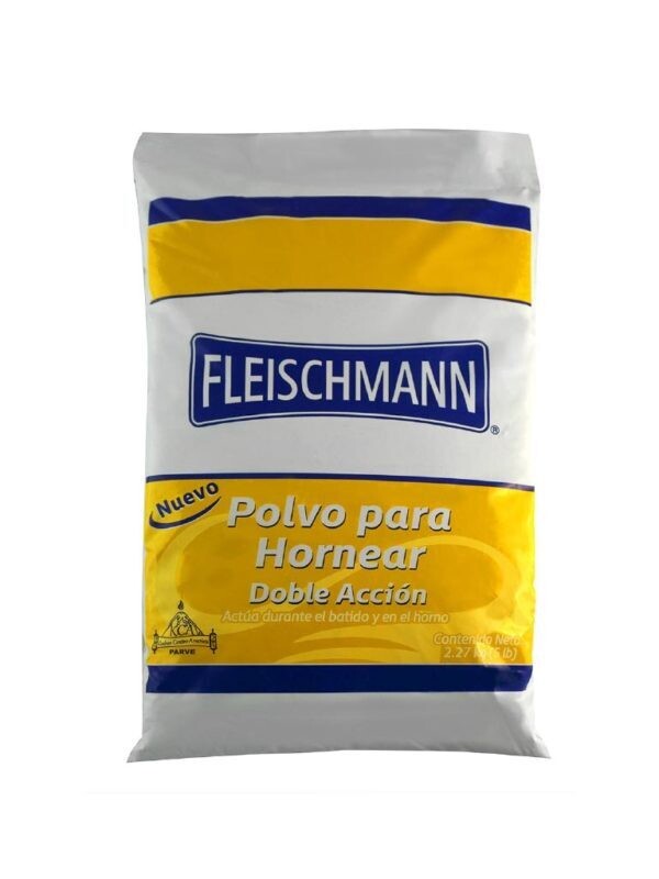 Polvo para hornear Fleischmann 5 libras / Fardo 25 libras
