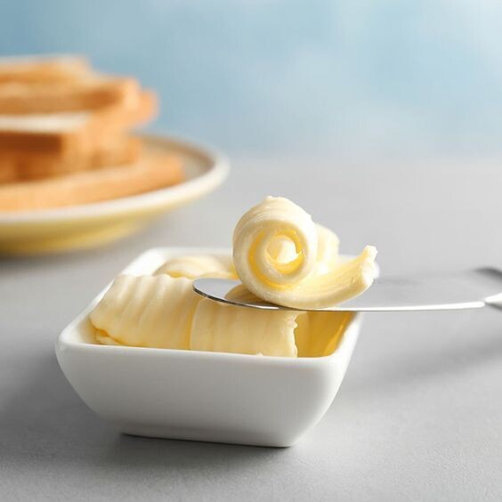 Mantequilla y margarina
