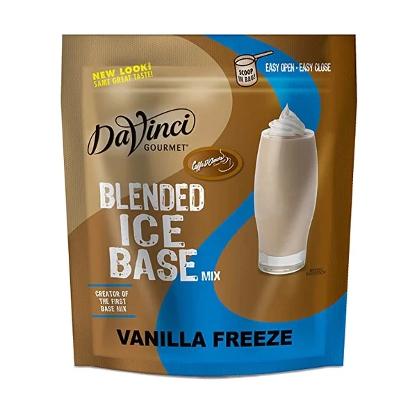 Polvos de frappe Vanilla Freeze bolsa 1.3kg DaVinci