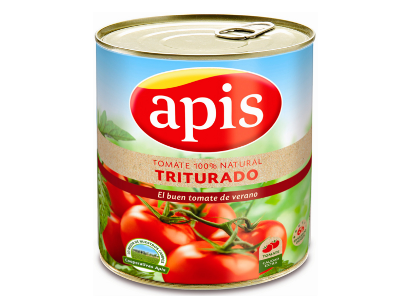 Lata de tomate triturado 5kg Apis