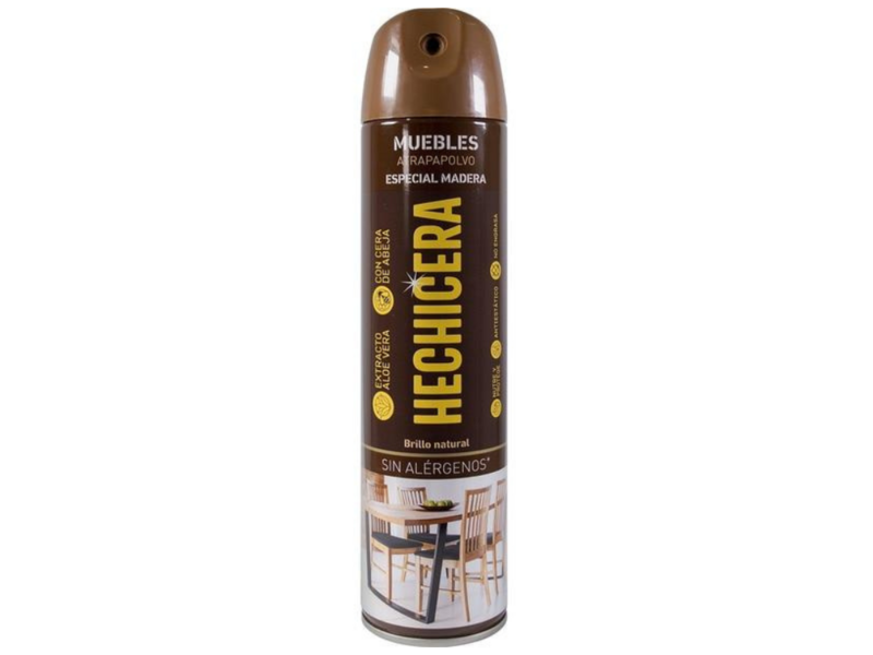 Spray para muebles de madera Hechicera 400ml  / 6 unidades