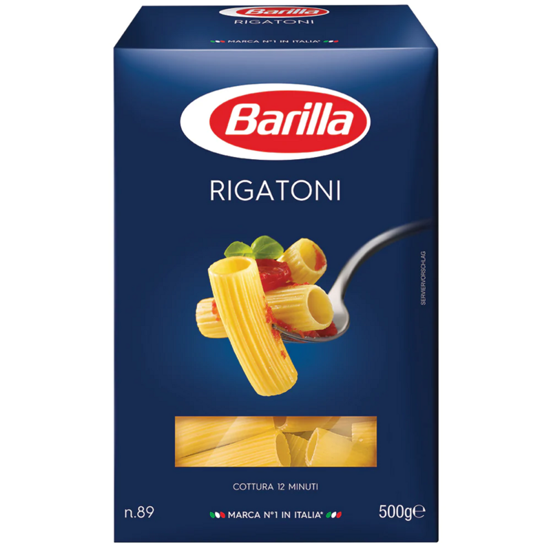 Barilla Rigatoni 500 grm/ Caja 10 unidades