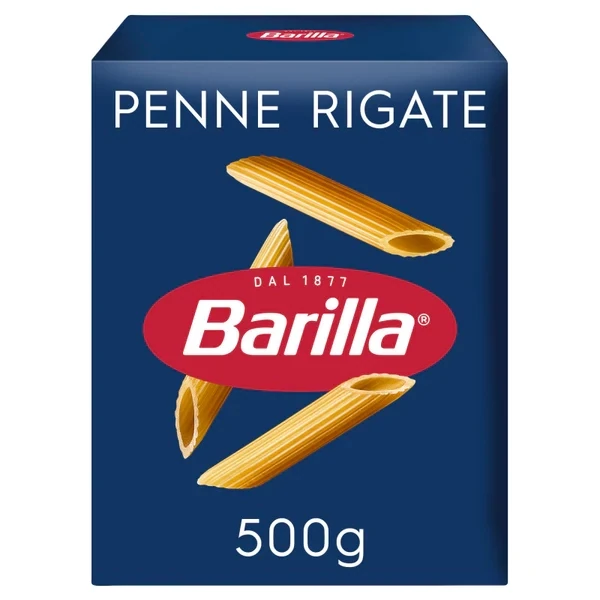 Barilla Penne Rigate 500grm / Caja 12 unidades