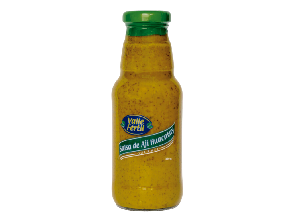Salsa de ají Huacatay botella 290g / 6 unidades