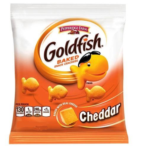 Galletas cheddar goldfish Pepperidge Farm 43g / 24 unidades