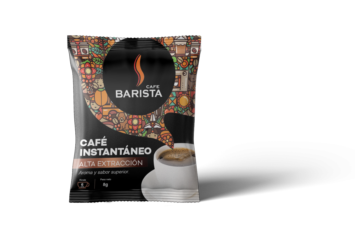 Barista café instantáneo sachet 8gr / 288 unidades