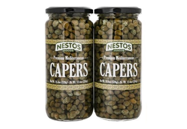 Frasco de alcaparras Nestos Foods 520 grm / 2 unidades