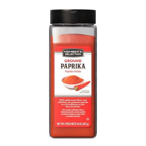 Paprika molida 453g Member's Selection / 6 unidades