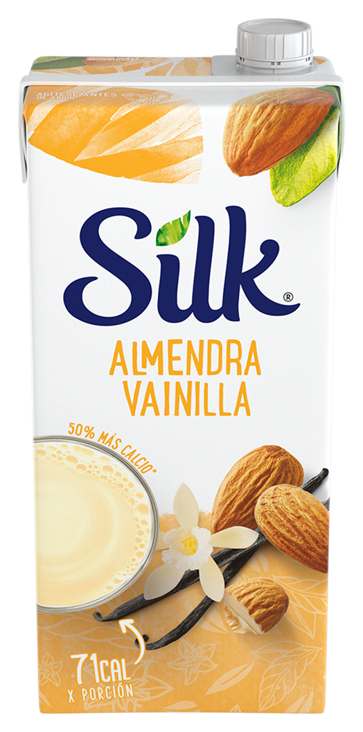 Bebida de Almendra Vainilla Silk 1 lt / 12 unidades
