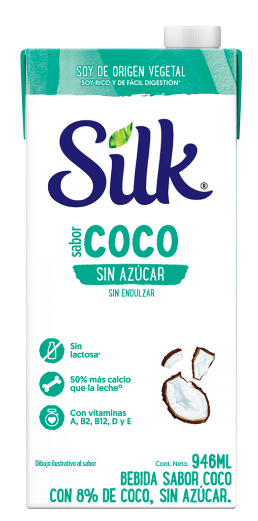 Bebida de Coco Silk 1 lt / 12 unidades