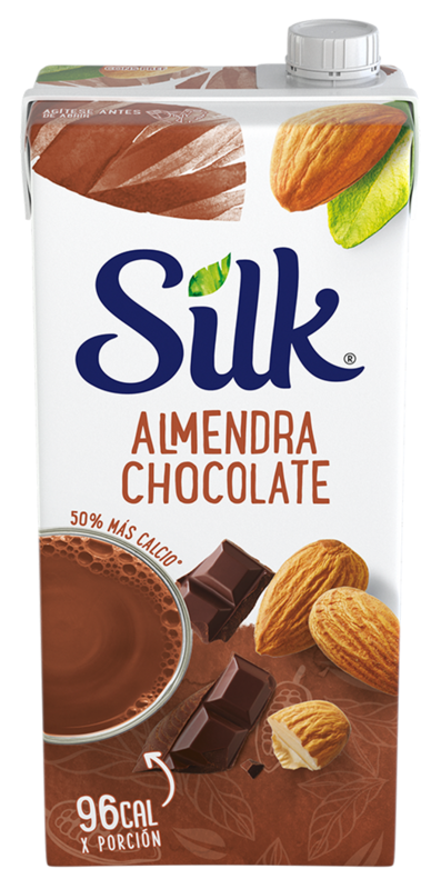Bebida de Almendra Chocolate Silk 1 lt / 12 unidades