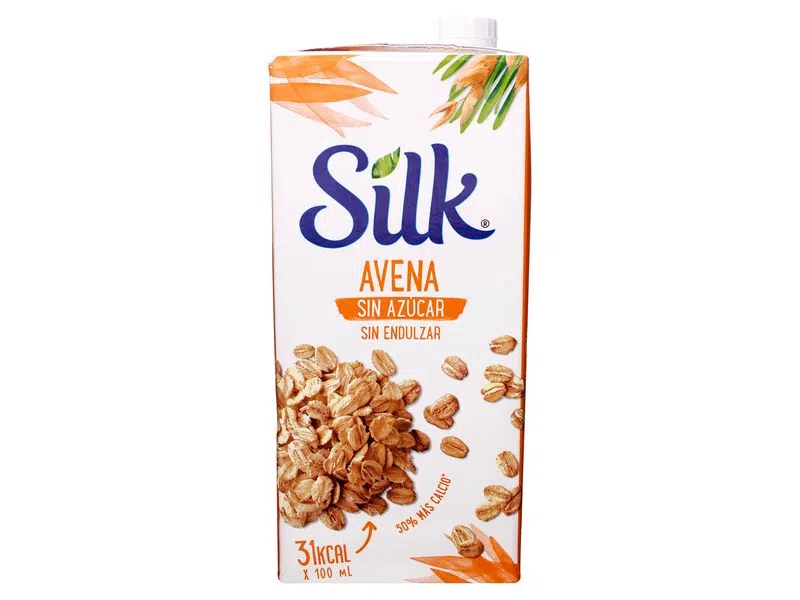 Bebida de Avena sin azucar Silk 1 lt / 12 unidades