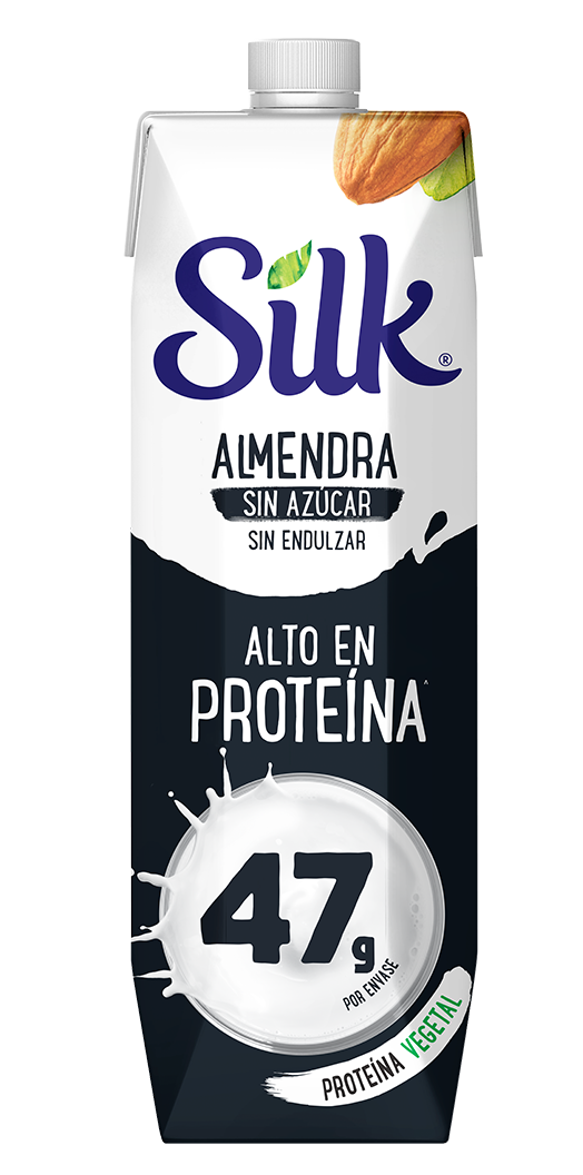 Bebida de Almendra Alta en Proteina Silk 1 lt / 12 unidades