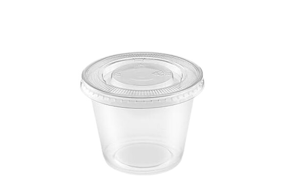 Vasos onceros transparentes 5.5 oz 2500 unidades