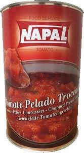 Tomate Pelado Troceado 4kg / 4 unidades